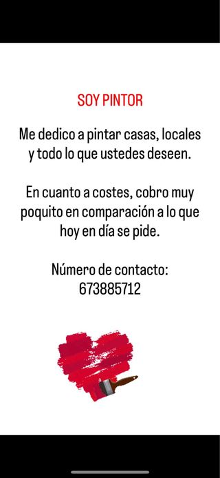 Pintor profesional - Casas y locales