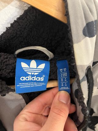 Chaqueta Adidas Camuflaje Talla M