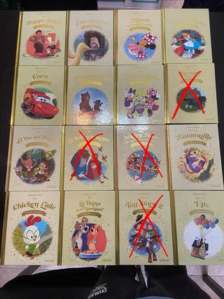 Libros Disney colección de oro