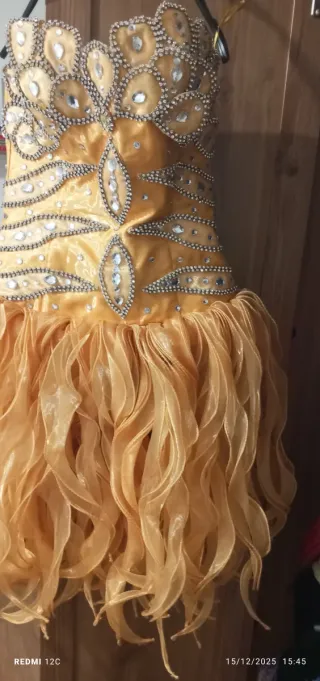 Cuerpiño pedrería dorado y plateado