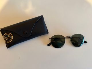 Gafas Ray-Ban Round Metal Funda Negra