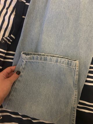 Stradivarius Wide Leg Jeans Talla 36