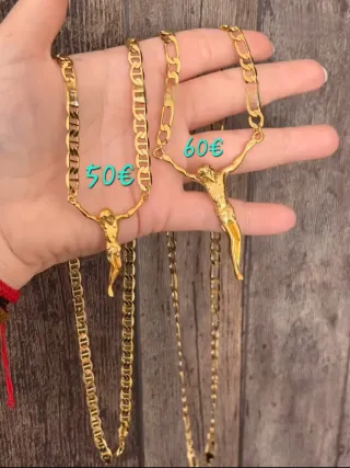 Collar Cristo de Dali Dorado 50€/60€