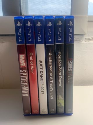 Lote Juegos PS4
