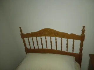 Dormitorio 2 camas completo IDEAL para RESTAURAR.