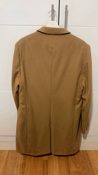 Abrigo de cashmere Calvin Klein color camello