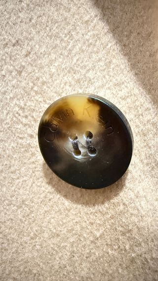 Abrigo de cashmere Calvin Klein color camello