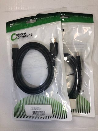 2 Cables HDMI 2m 4K
