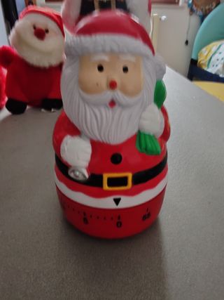 Set 4 Babbi Natale decorativi