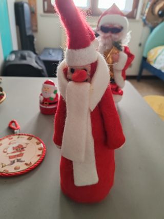 Set 4 Babbi Natale decorativi