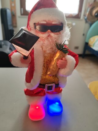 Set 4 Babbi Natale decorativi