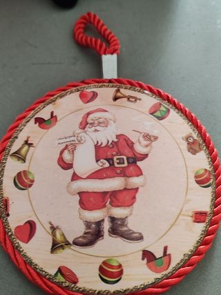 Set 4 Babbi Natale decorativi