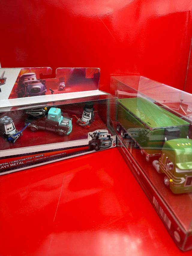 Disney Pixar Cars Heavy Mater Eddie Rocky + Gil