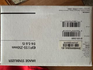 Canon EF-S 55-250mm Zoom Lens