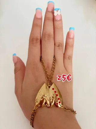 Pasamnos de oro laminado de diferentes modelos