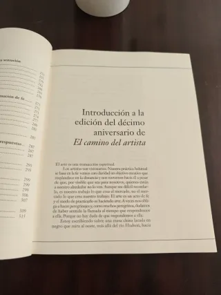 El camino del artista