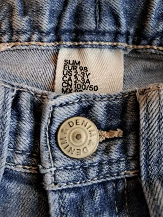 Vaqueros niña 98 (2-3 años)