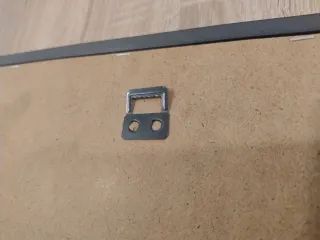 Marco de fotos con pinzas