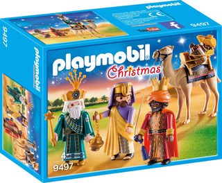 Playmobil Belén + Reyes Magos 5588 + 9497