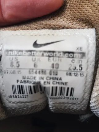 Zapatillas Nike Zoom Negras