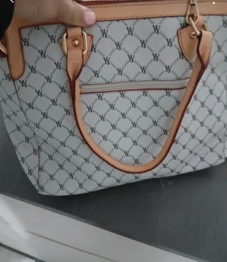 Borsa Coveri Beige Mano/Tracolla Nuova