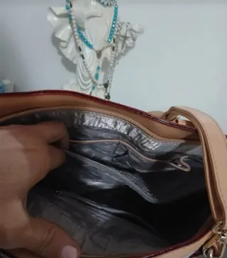 Borsa Coveri Beige Mano/Tracolla Nuova