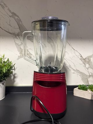 Licuadora Aigostar Negra con Vaso de Cristal