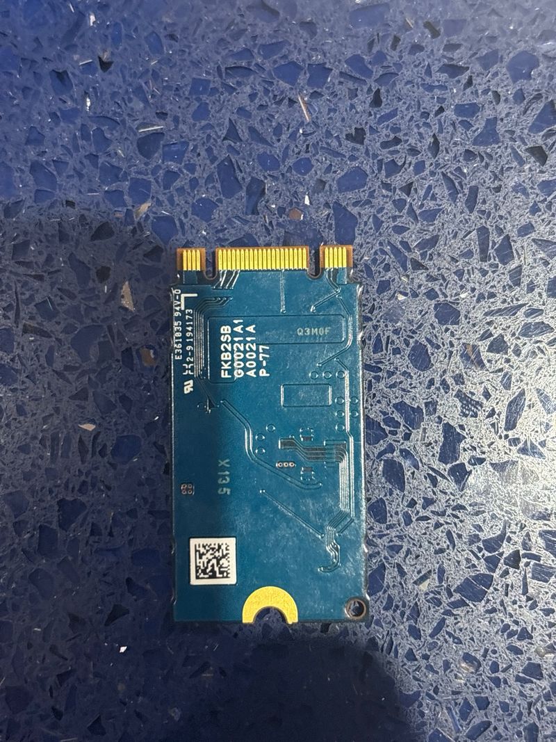 SSD Kioxia 128GB NVMe M.2 afbeelding 2