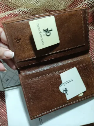 Portafoglio Rocco Barocco Pelle Marrone