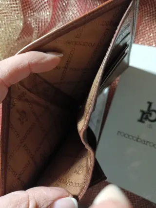 Portafoglio Rocco Barocco Pelle Marrone