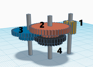 Juego Engranajes BMW E30 (Motometer)