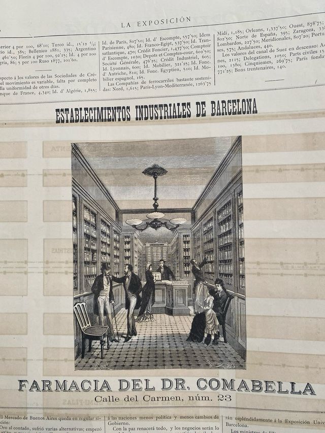 Periódico oficial Exposición Barcelona 1887