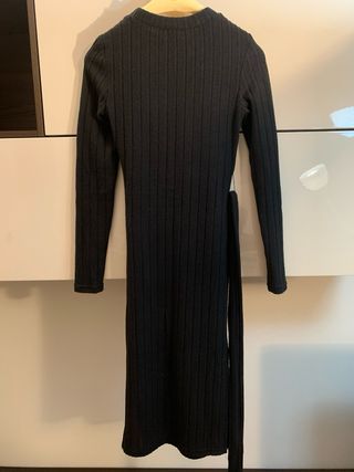 Vestito Shein tg XS maglia nera coste