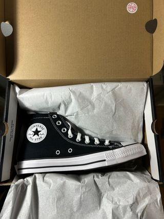 Zapatillas Converse CTAS Hi Unisex Negras