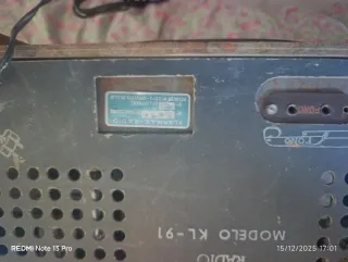 Radio antigua Klarmax KL-91 Beige/Dorado