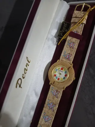 Orologio Pearl donna cinturino fantasia