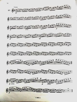 58 Ejercicios fáciles para flauta