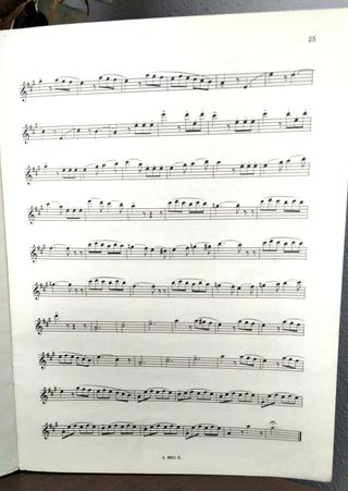 58 Ejercicios fáciles para flauta