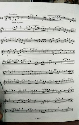 58 Ejercicios fáciles para flauta