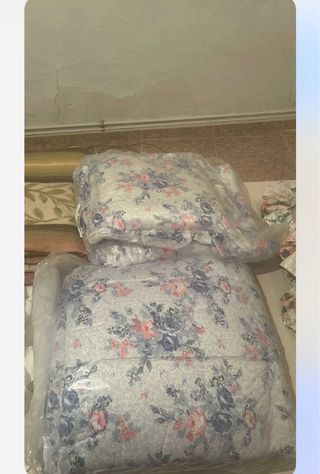 2 Edredones Cama Pequeña Floral