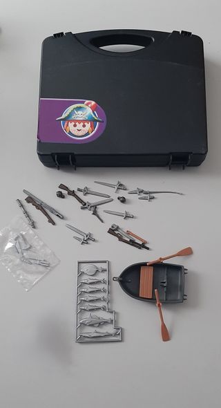 Playmobil Maletín Pirata Barca Accesorios