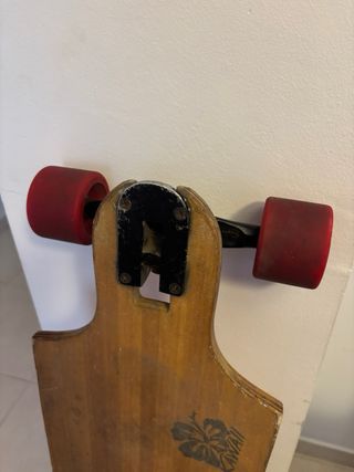 Longboard Kawaii Bambú