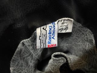 Traje de moto cuero 2 piezas Ixs.