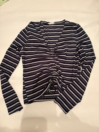 Camiseta Mango rayas manga larga