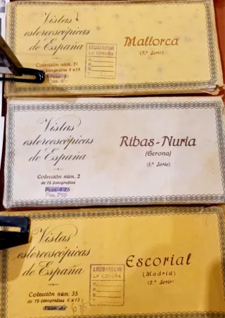 Visor Estereoscópico Plegable + 45 Vistas España