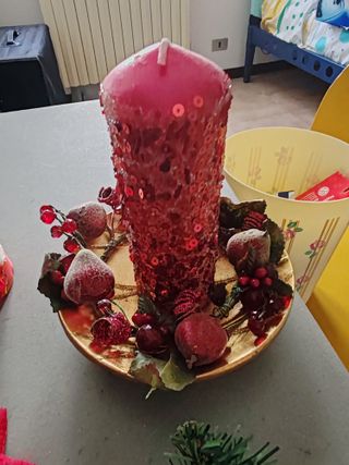 Addobbi Natalizi Oro e Rosso