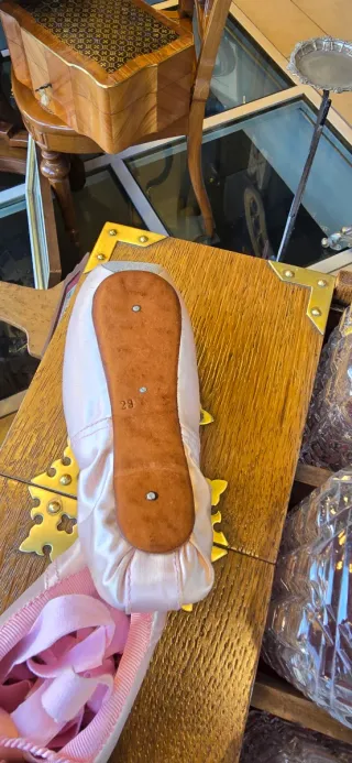 Zapatillas Ballet Vintage Rosas