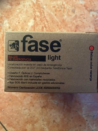 Baliza de Emergencia Fase SOS Alert