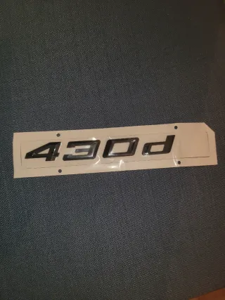 Emblema BMW 430d
