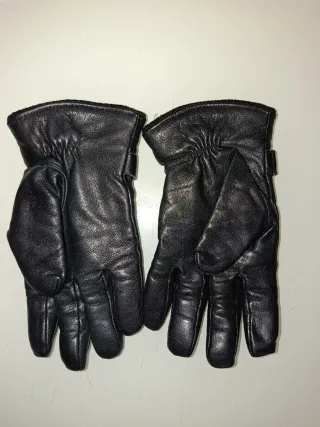Guantes de Piel ZARA Ajustables Talla L